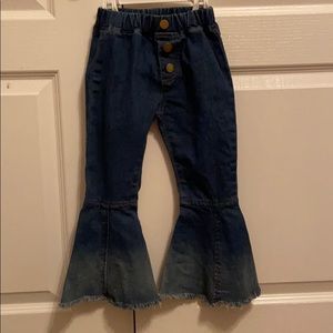 Girls Bell Bottom jeans